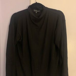 Mock turtleneck sweater
